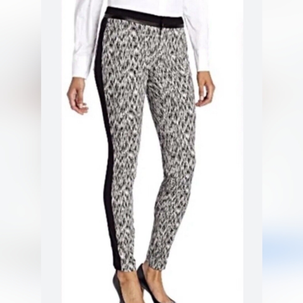 Rebecca Taylor women's blocked cigarette pants size (10)